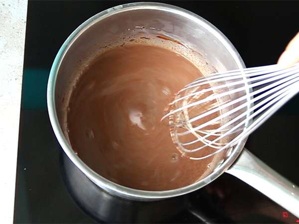 Liège čokolada, dunajska čokoladna krema - Priprava korak 1