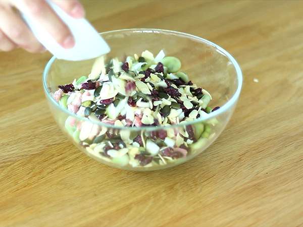 Fižolova solata s slanino - Priprava korak 3