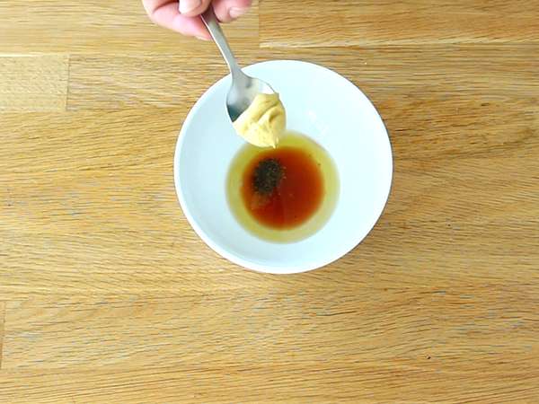 Fižolova solata s slanino - Priprava korak 4