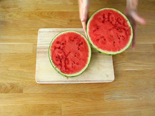 Pizza z lubenico - Priprava korak 1