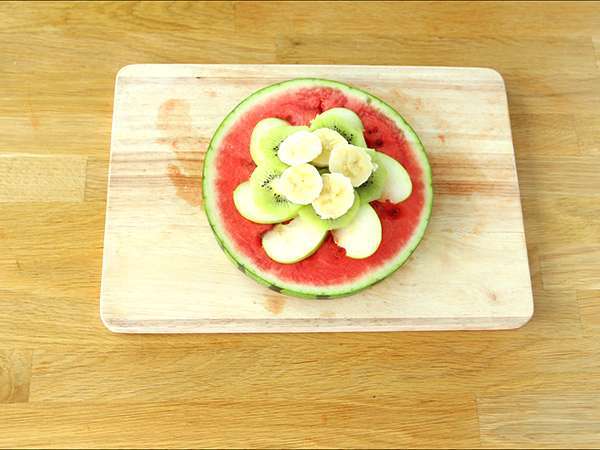 Pizza z lubenico - Priprava korak 4