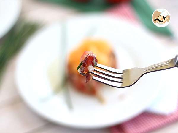 Tartare iz šunke, melone in paradižnika - Priprava korak 6