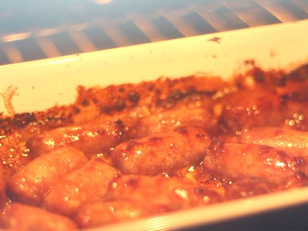 Karamelizirane klobase za aperitiv - Priprava korak 4