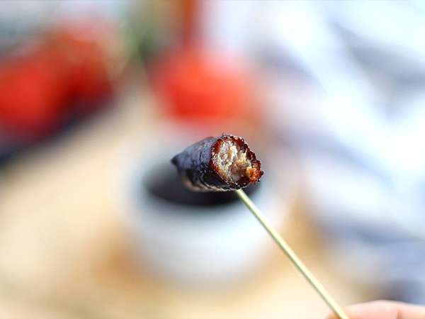 Karamelizirane klobase za aperitiv - Priprava korak 6