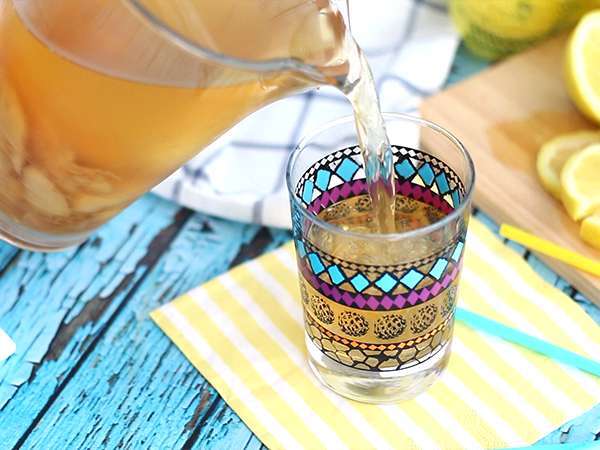 Domači breskov ledeni čaj - Priprava korak 4