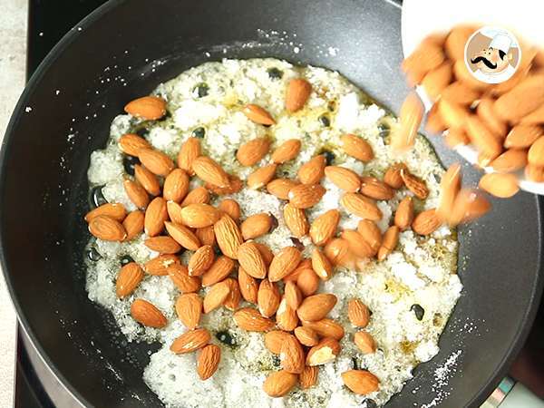 Domača praliné (pralinejska pasta) - Priprava korak 1