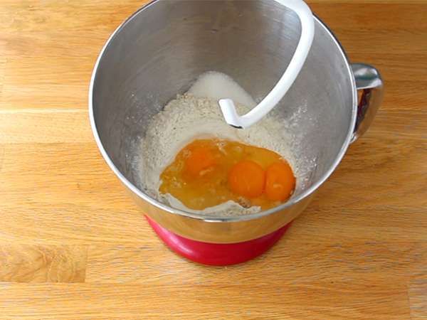 Tarte tropézienne, razloženo korak za korakom - Priprava korak 1