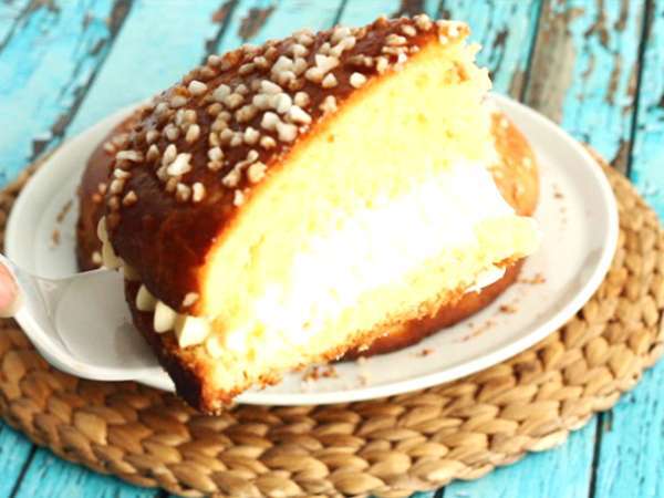 Tarte tropézienne, razloženo korak za korakom - Priprava korak 12