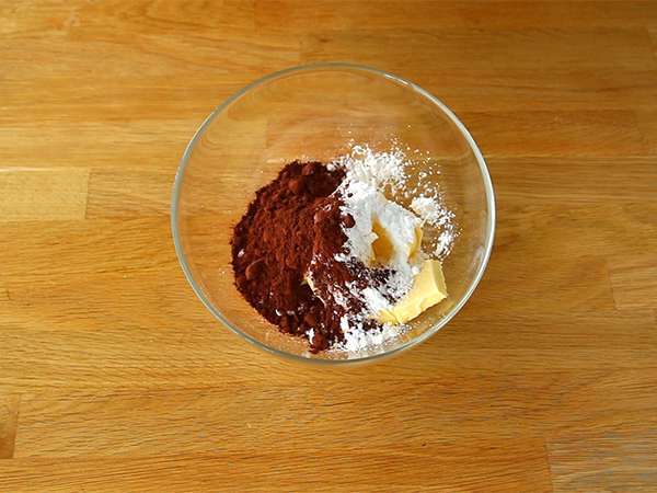 Dunajski kruhek s kakavom - Priprava korak 1