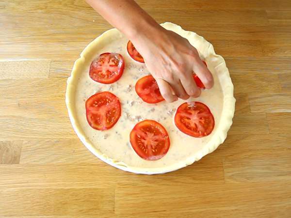 Kiš iz tune in paradižnika - Priprava korak 3