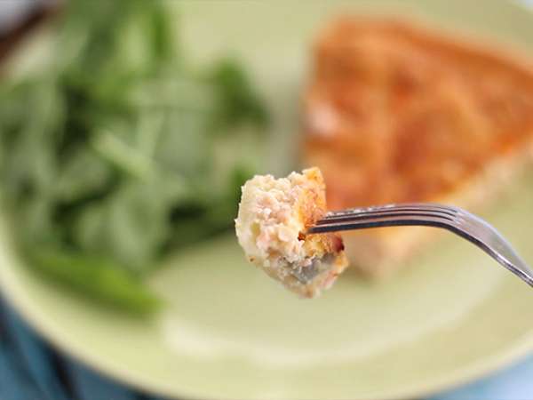 Hitra in enostavna kviche z lososom - Priprava korak 6