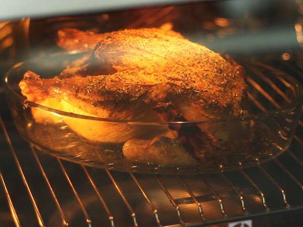 Piščanec v skorjici z gorčico in zelišči iz Provanse - Priprava korak 3