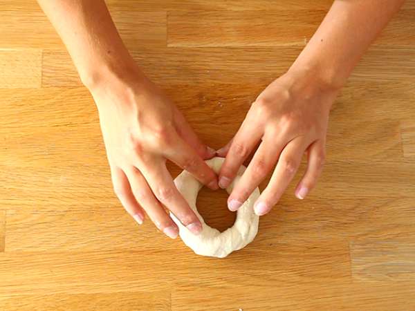 Domači bagel - Priprava korak 3