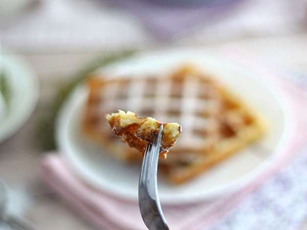 Lahki in hrustljavi vaflji - Priprava korak 5