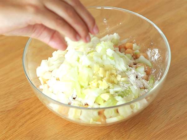 Falafle, hiter in enostaven recept - Priprava korak 1