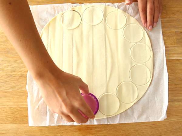 Kosmičasti vanilijevi ocvrtki - Priprava korak 1