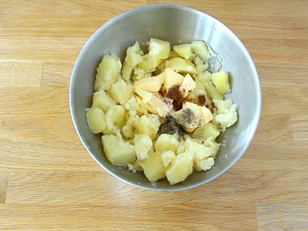 Raca parmentier - Priprava korak 2