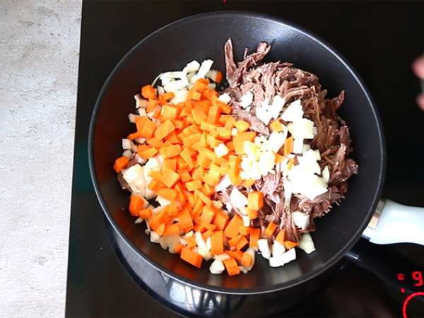 Raca parmentier - Priprava korak 5