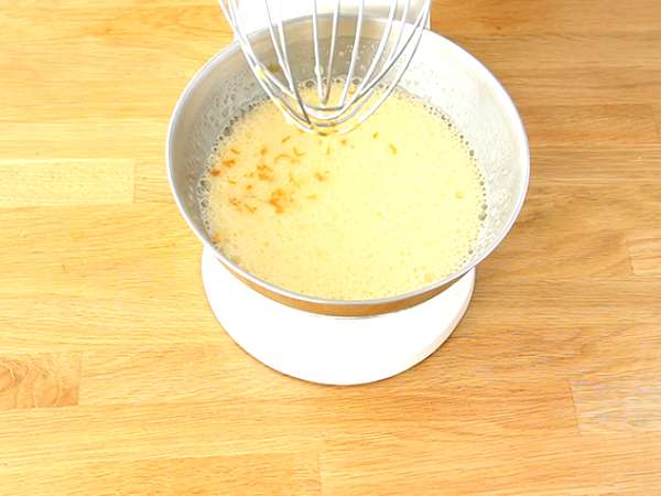 Portugalska pomarančna torta - Torta de laranja - Priprava korak 2