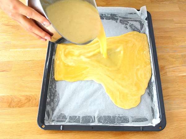 Portugalska pomarančna torta - Torta de laranja - Priprava korak 3