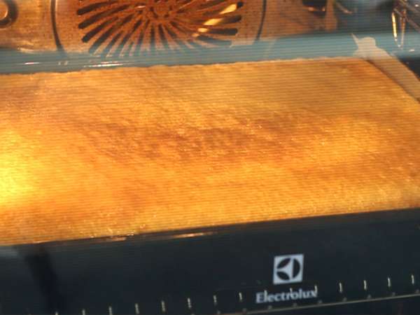 Portugalska pomarančna torta - Torta de laranja - Priprava korak 4