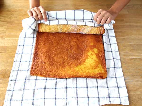 Portugalska pomarančna torta - Torta de laranja - Priprava korak 6