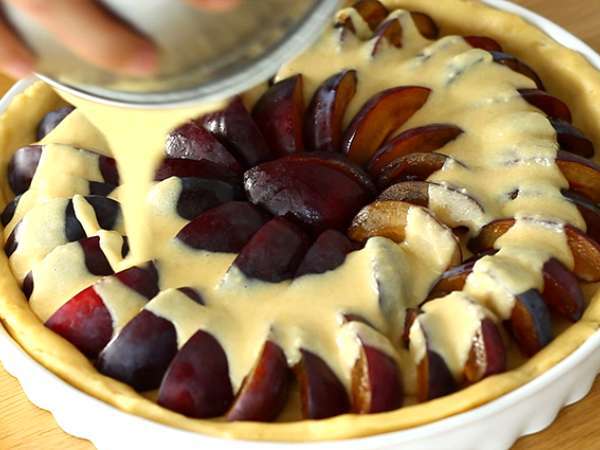 Briochejev slivov tart - Priprava korak 6