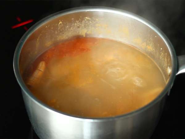 Paella z morskimi sadeži - Priprava korak 2