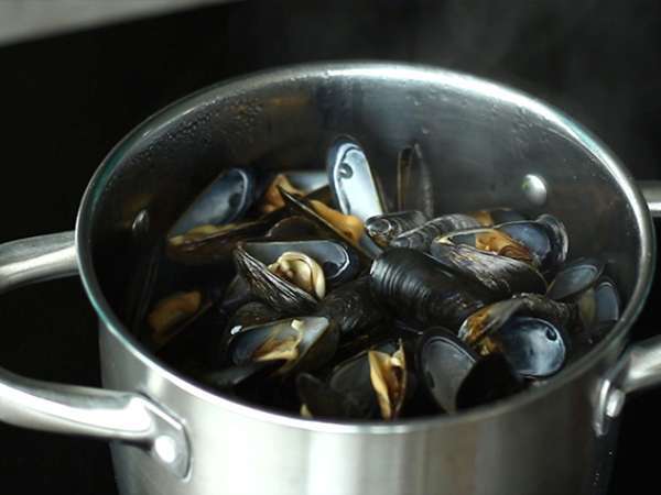 Paella z morskimi sadeži - Priprava korak 3