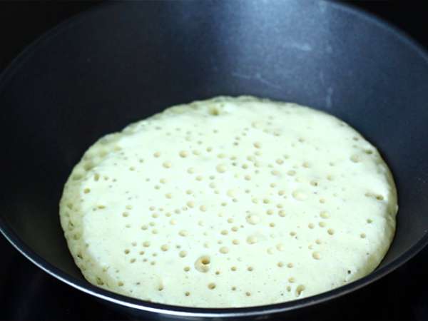 Baghrirs, maroške palačinke s tisoč luknjami - Priprava korak 3
