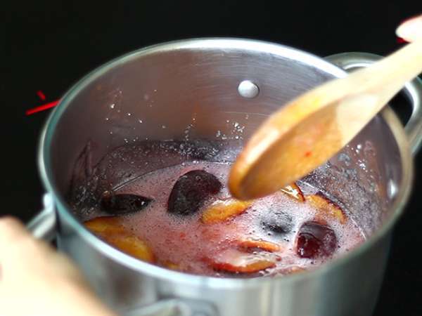 Domača slivova marmelada - Priprava korak 2
