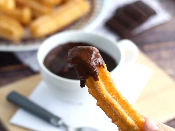 Hrustljavi in lahki churrosi - Priprava korak 6