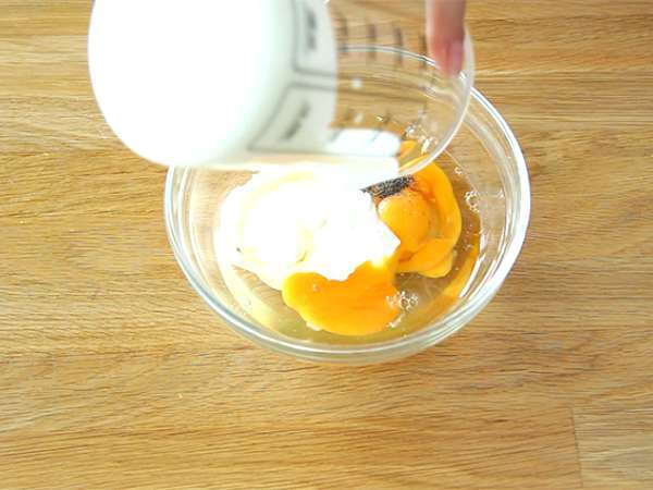 Kiš iz špinače in kozjega sira - Priprava korak 1