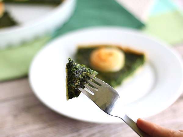 Kiš iz špinače in kozjega sira - Priprava korak 5