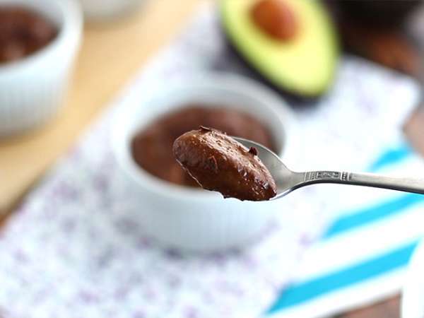 Veganske kreme za sladice - čokolada, banana, avokado - Priprava korak 5