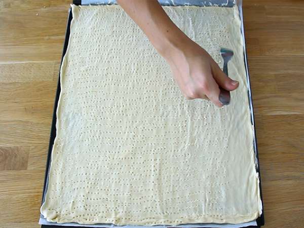 Vanilija mille feuille - Priprava korak 2