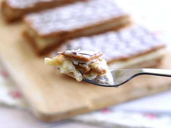 Vanilija mille feuille - Priprava korak 15