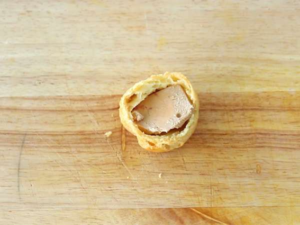 Pecivo Choux s foie gras in čebulo confit - Priprava korak 5