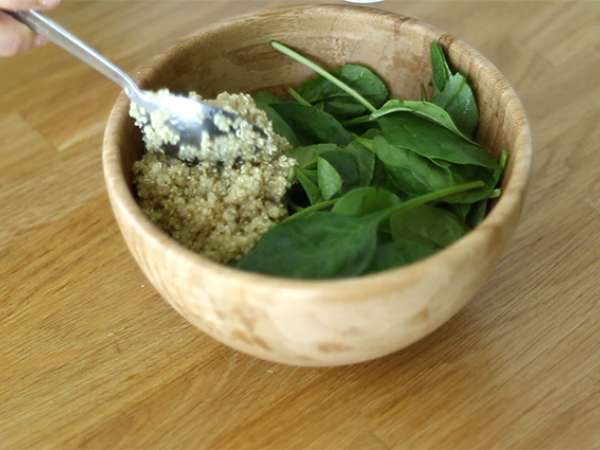 Lososova skleda Buda - Priprava korak 1