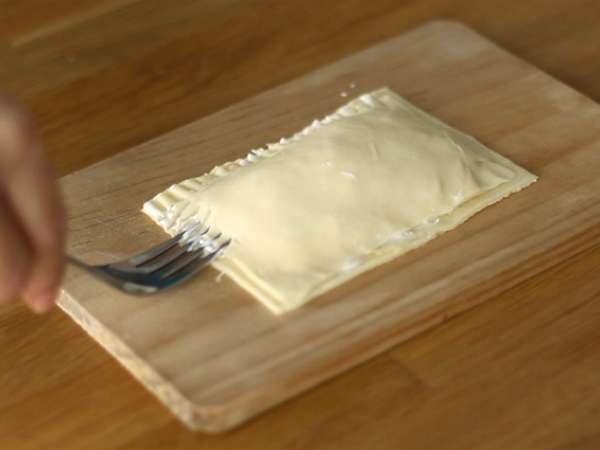 Šunka in sir Friands - Priprava korak 3