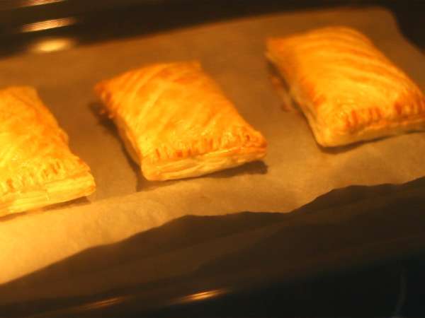 Šunka in sir Friands - Priprava korak 5