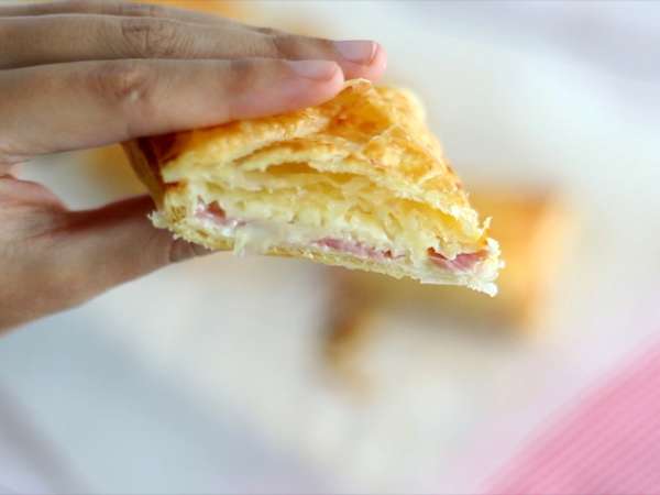 Šunka in sir Friands - Priprava korak 6