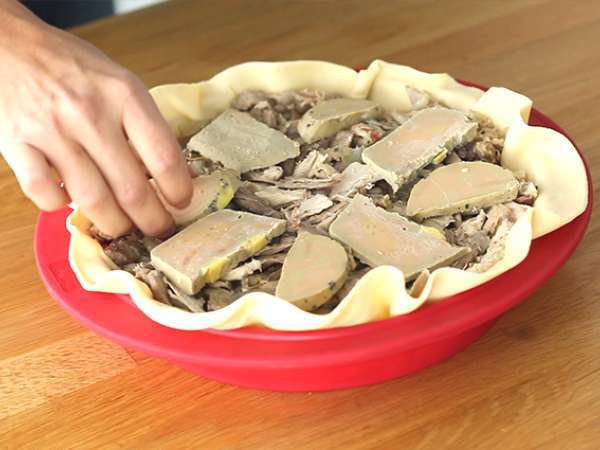 Pita iz pegatke s foie gras - Priprava korak 5