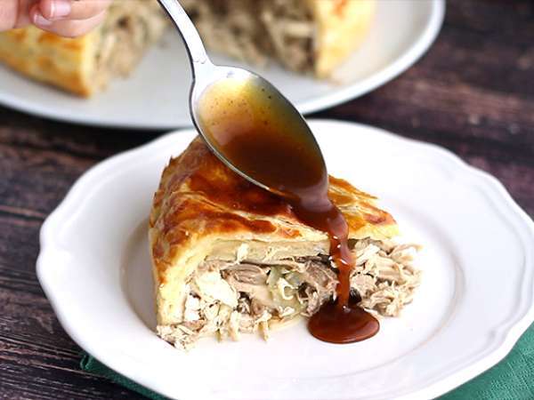 Pita iz pegatke s foie gras - Priprava korak 9