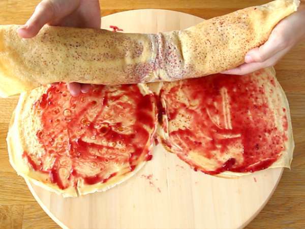 Bela čokolada z malinami - Priprava korak 5