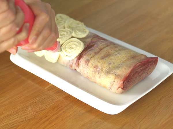 Bela čokolada z malinami - Priprava korak 9