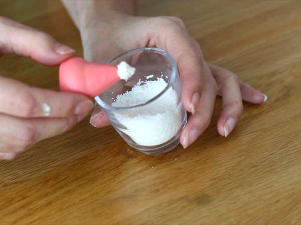 Meringues Santa klobuki - Priprava korak 5