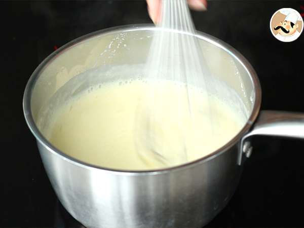 Vanilijev in čokoladni sončni kolač - Priprava korak 3