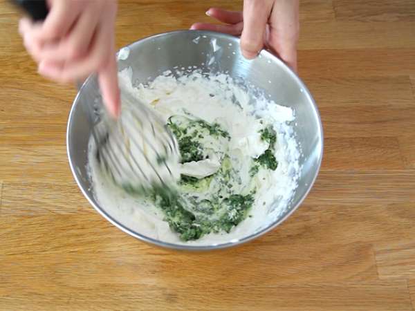 Verrines s peno rdeče pese in rakete - Priprava korak 5