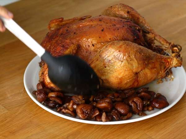 Tradicionalni kapun s kostanji - Priprava korak 6